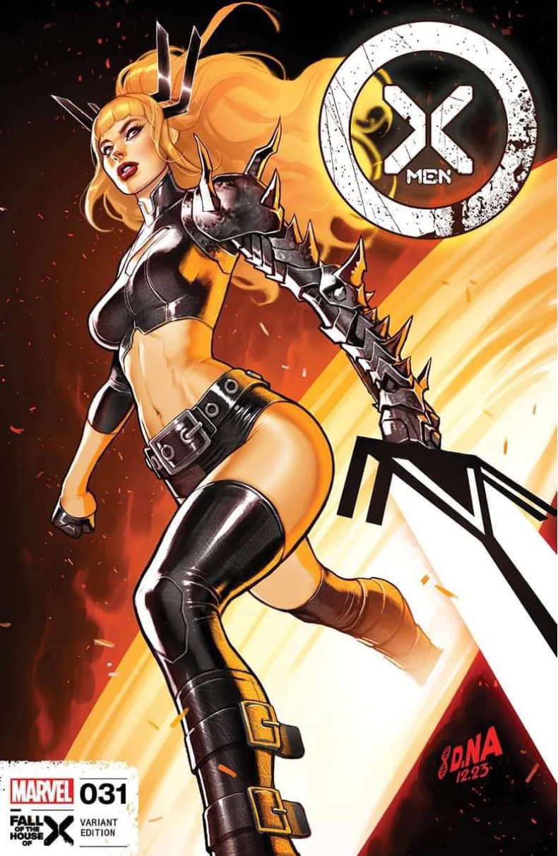 X-MEN #31 EXCLUSIVE VIRGIN/TRADE - DAVID NAKAYAMA - MAGIK
