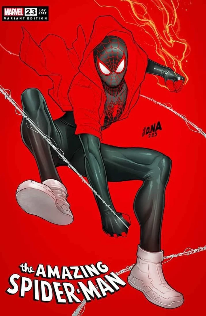 AMAZING SPIDER-MAN #23 EXCLUSIVE VIRGIN/TRADE -  NAKAYAMA - MILES MORALES