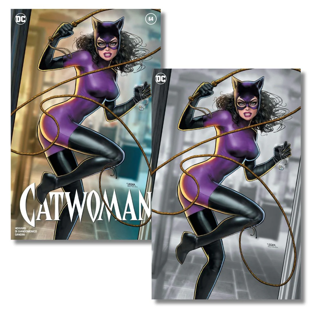 CATWOMAN #64 EXCLUSIVE VIRGIN/TRADE SET HOMAGE - SZERDY