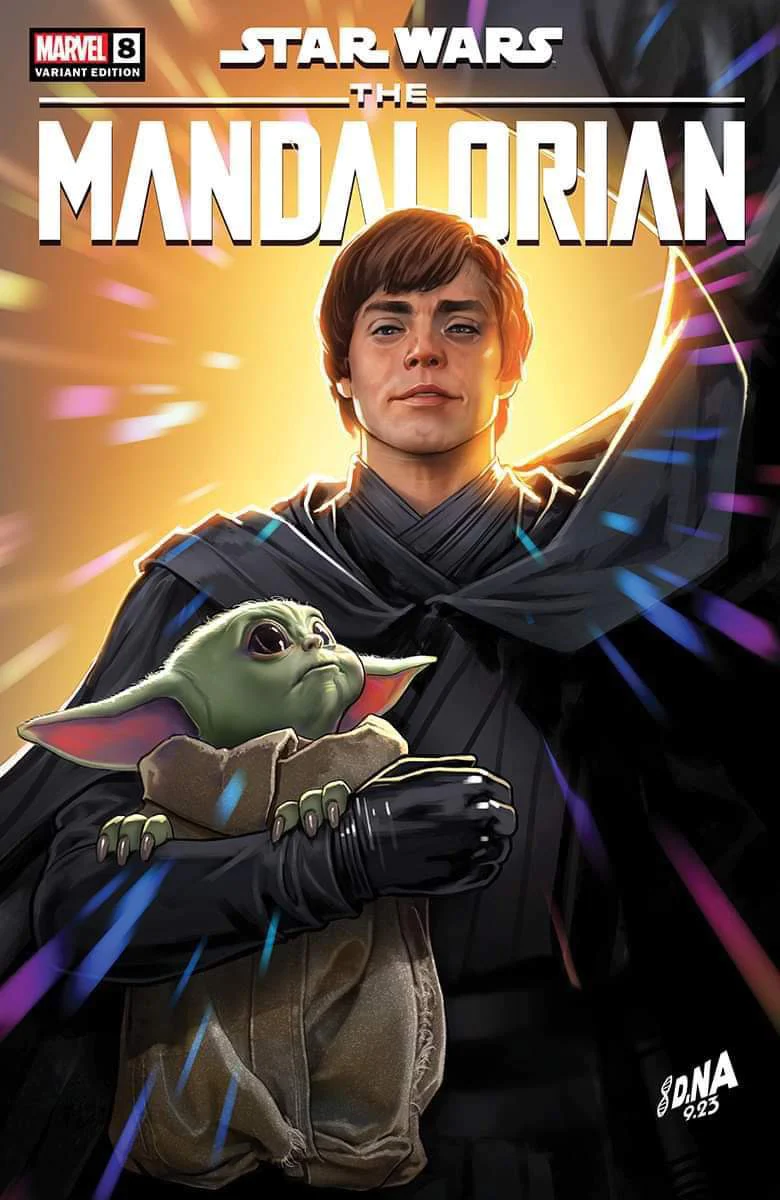 STAR WARS MANDALORIAN VOL. 2 #8 EXCLUSIVE VIRGIN/TRADE - LUKE SKYWALKER NAKAYAMA