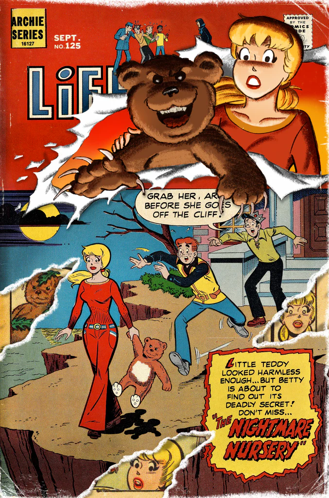 ARCHIE CURSED LIBRARY OMEGA #1 EXCLUSIVE HAUNTED HOMAGE  GALVAN LTD 75 2ND PRINT