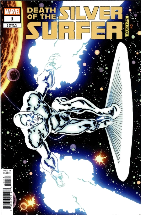 1:50 DEATH OF THE SILVER SURFER #1 INCENTIVE HIDDEN GEM - JOHN ROMITA JR