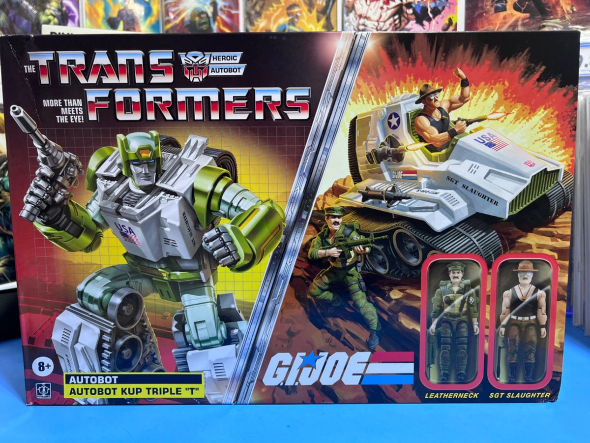 TRANSFORMERS Collaborative GI JOE Autobot KUP Triple "T" Hasbro 2024 NEW SEALED