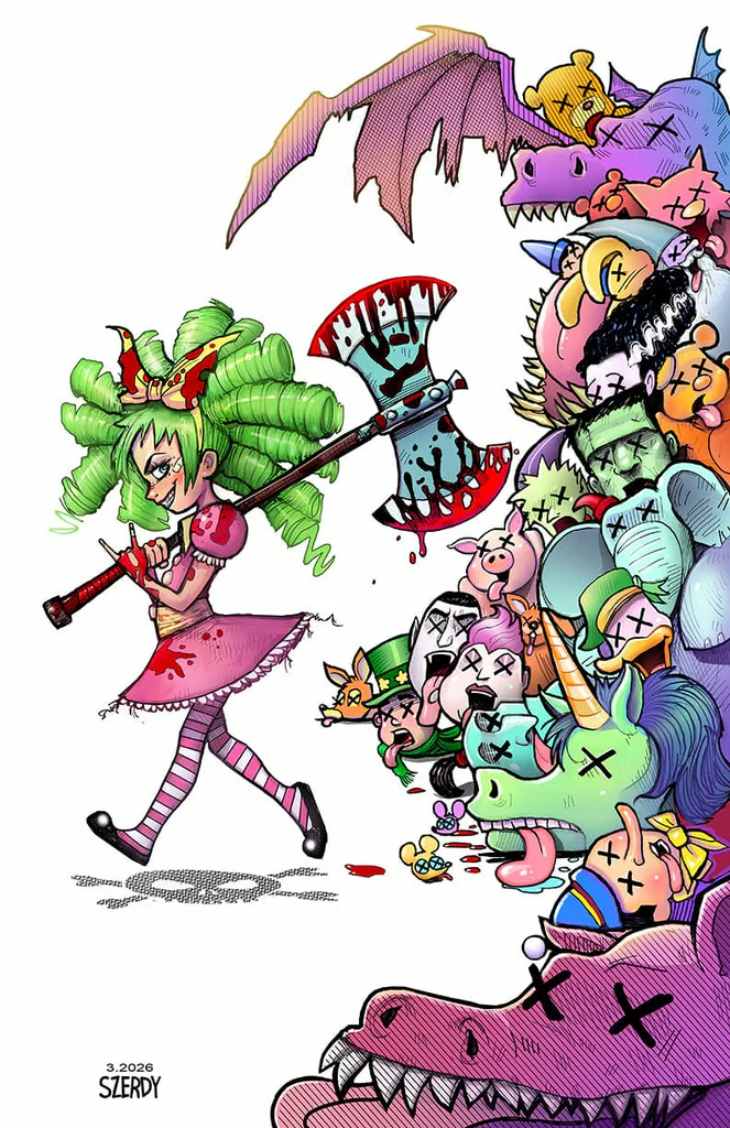 I HATE FAIRYLAND #50 VIRGIN EXCLUSIVE SET - SZERDY LTD 500 - SKOTTIE YOUNG