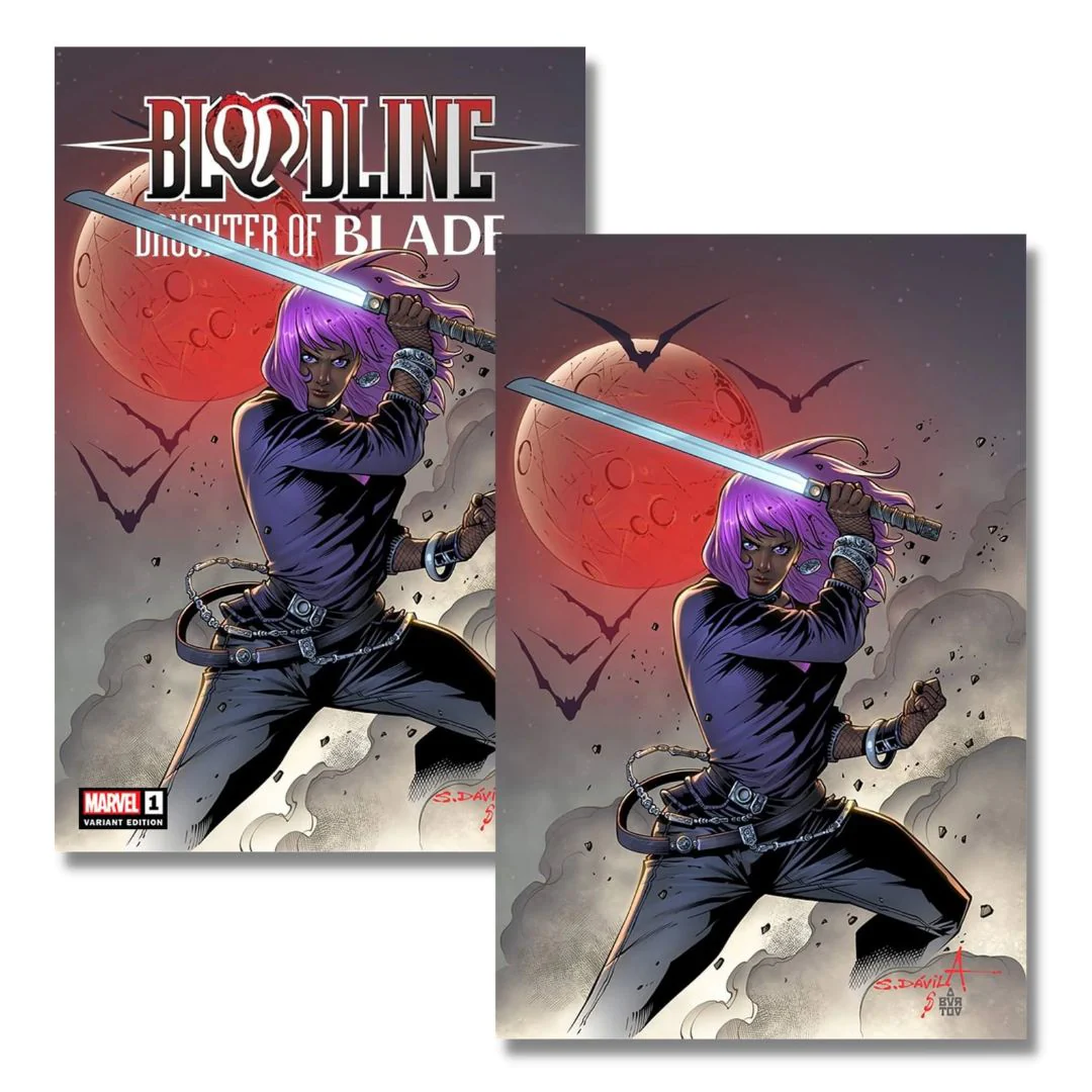 BLOODLINE DAUGHTER OF BLADE #1 EXCLUSIVE VIRGIN/TRADE - DAVILA - MCU?!?