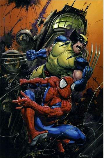 1:100 SPIDER-MAN & WOLVERINE #1 VIRGIN INCENTIVE - CLAYTON CRAIN