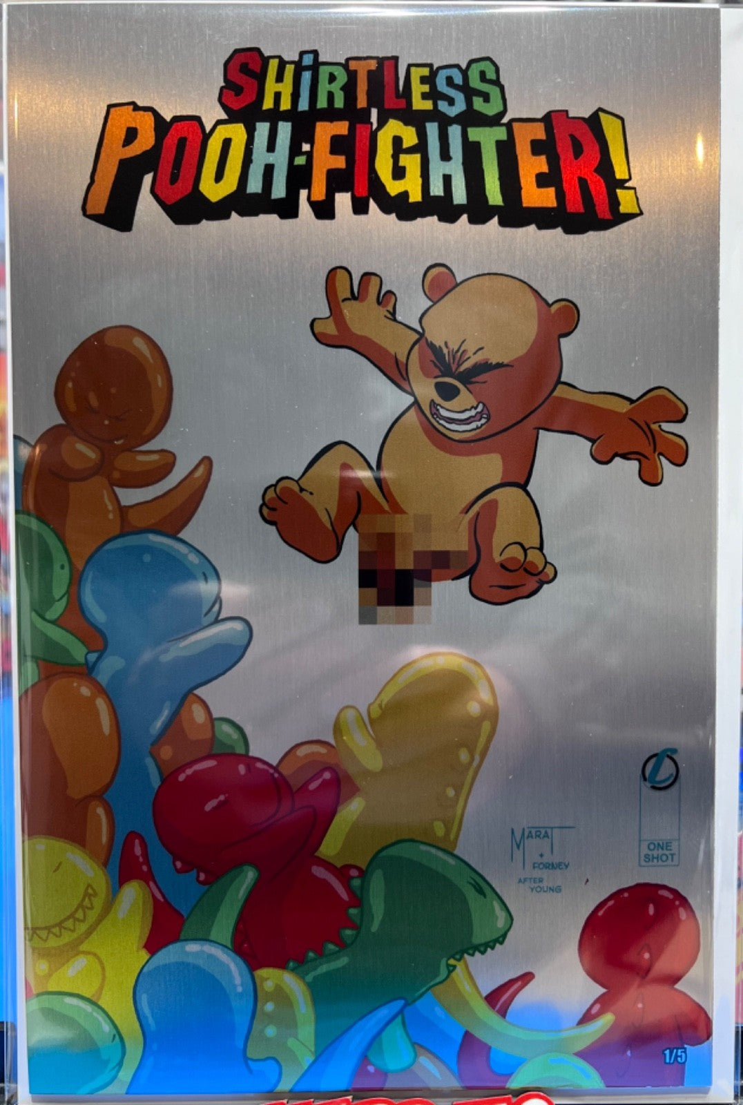 DO YOU POOH? SHIRTLESS POOH FIGHTER C2E2 METAL EXCLUSIVE - MARAT - LTD 5