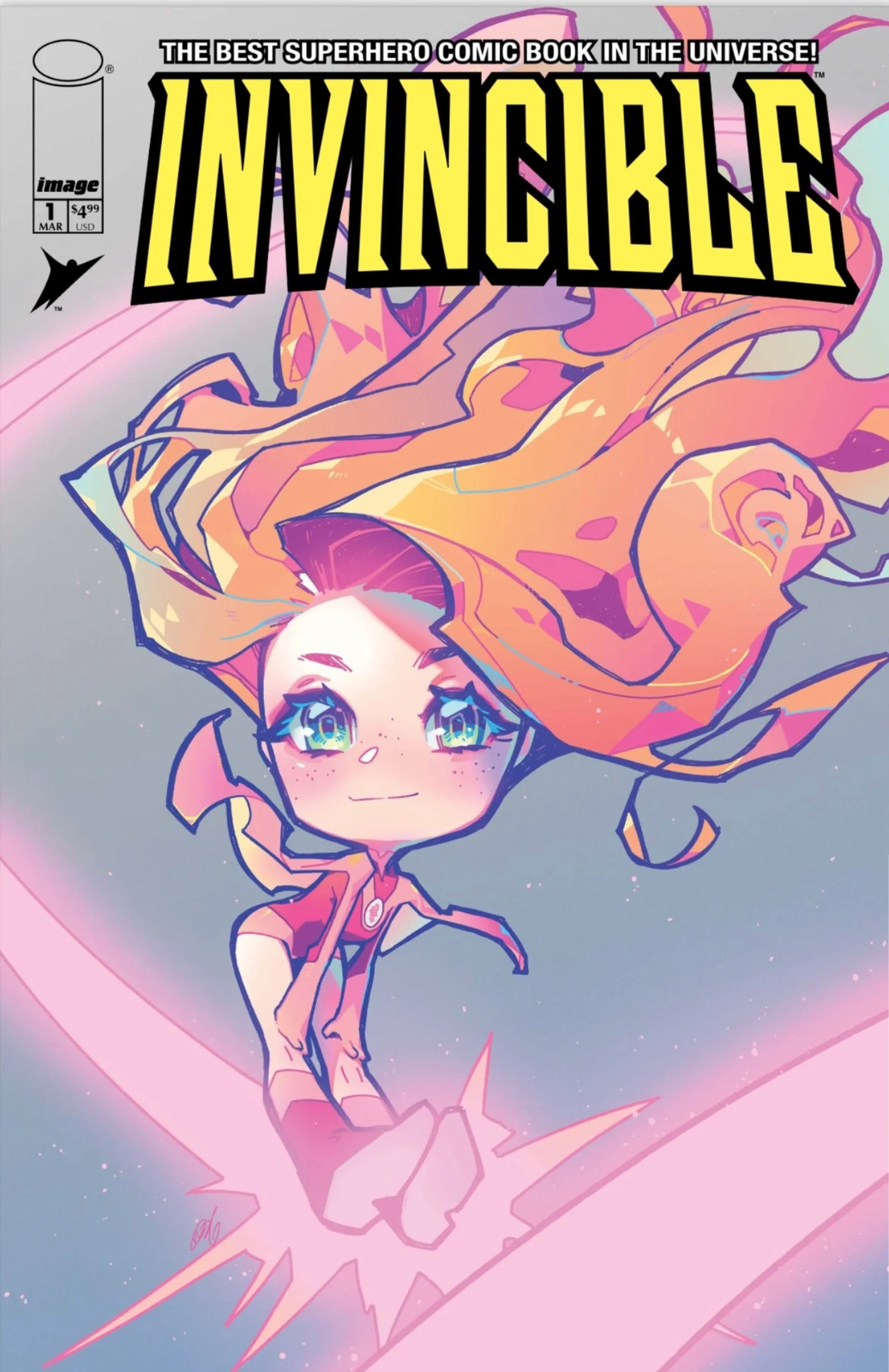 INVINCIBLE #1 CONVENTION EXCLUSIVE FACSIMILE - ROSE BESCH ATOM EVE LTD 1500