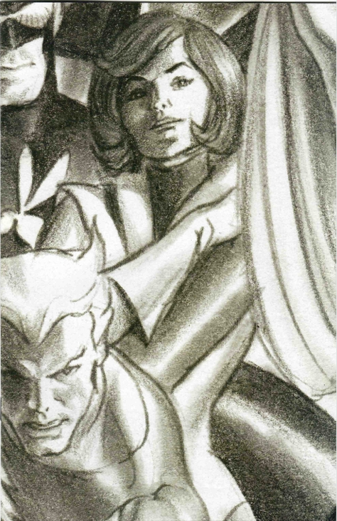 1:100 ALEX ROSS TIMELESS VIRGIN INCENTIVE B&W - WASP - IRON MAN 8