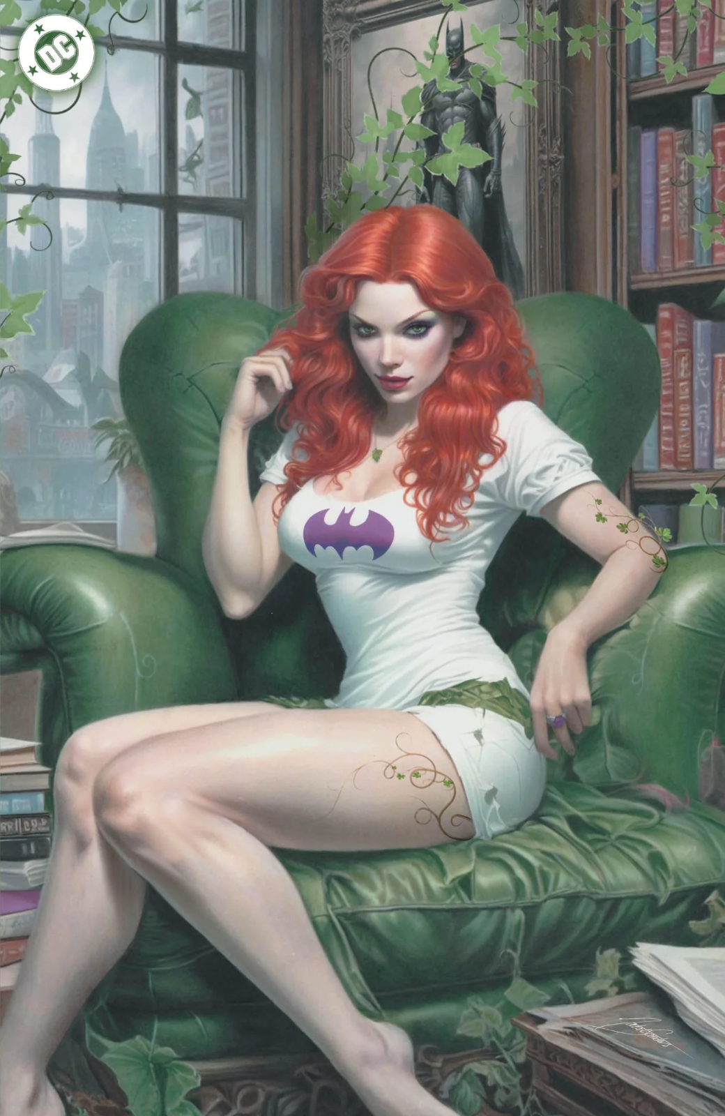 BATMAN #160 SDCC VIRGIN EXCLUSIVE NATALI SANDERS POISON IVY LIMITED 600
