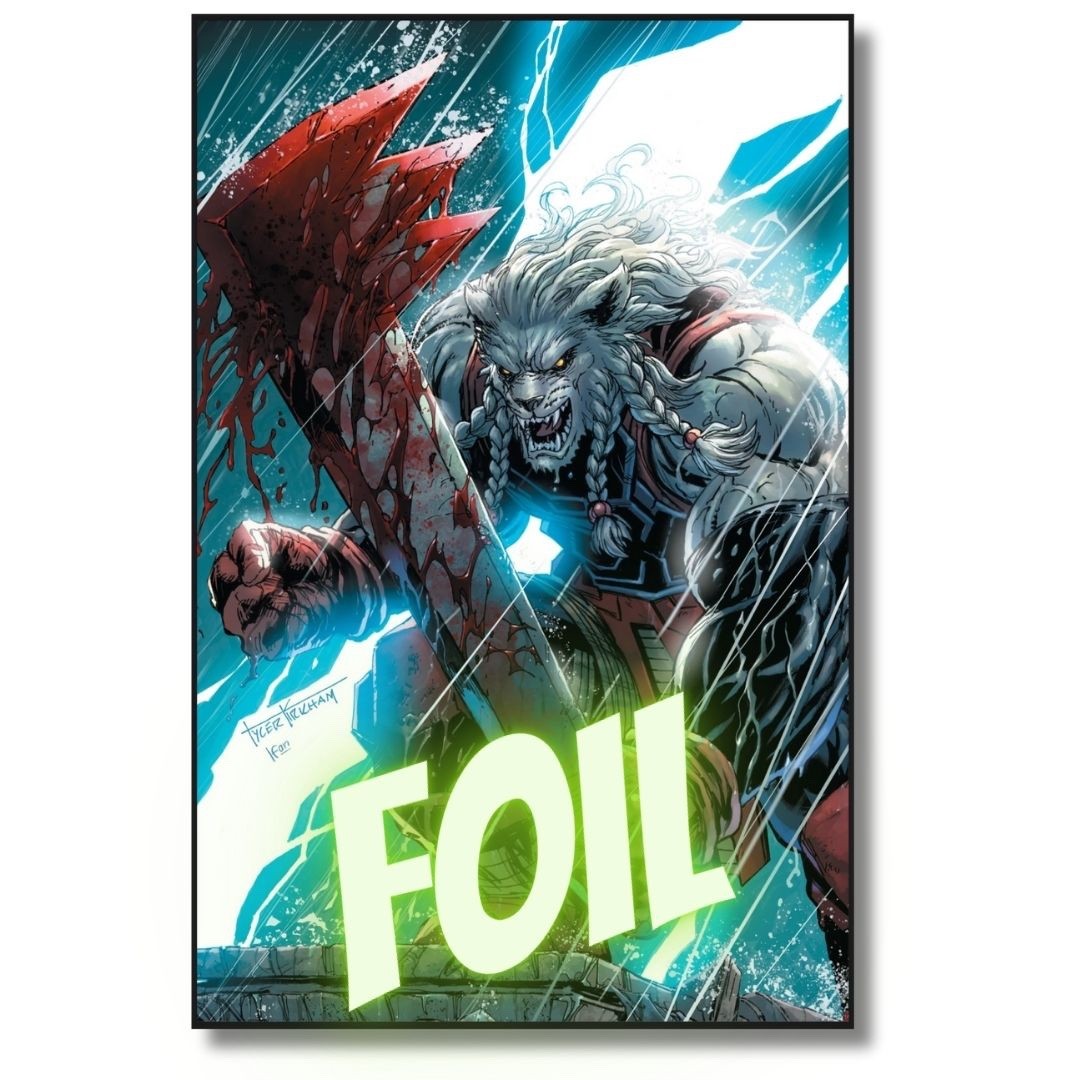 BATTLE BEAST #2 SDCC FOIL EXCLUSIVE TYLER KIRKHAM LTD 900