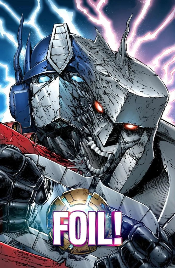 TRANSFORMERS #25 NYCC VIRGIN FOIL - ROBERTSON LTD 750