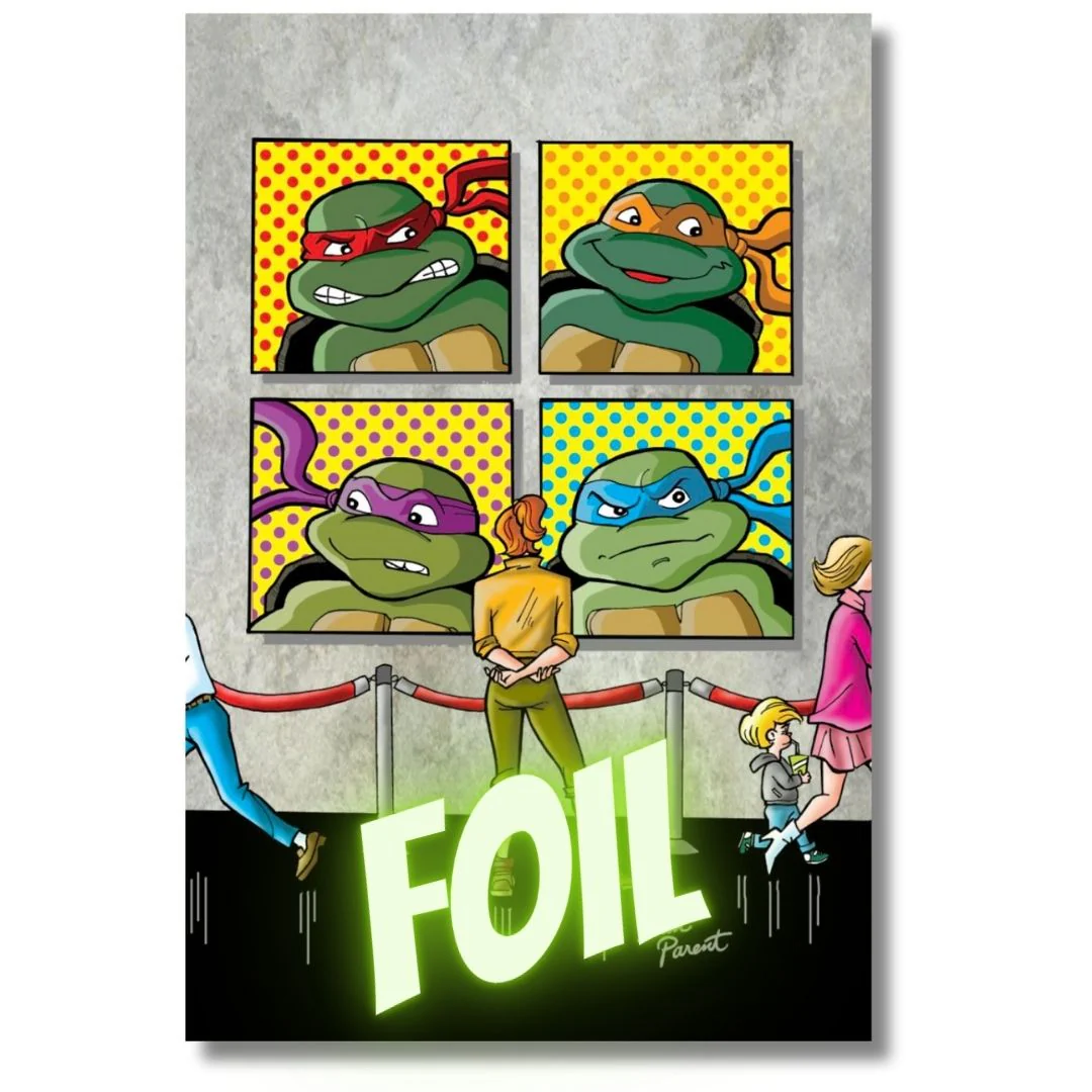TMNT TEENAGE MUTANT NINJA TURTLES #2 NYCC FOIL/TRADE EXCLUSIVE - DAN PARENT