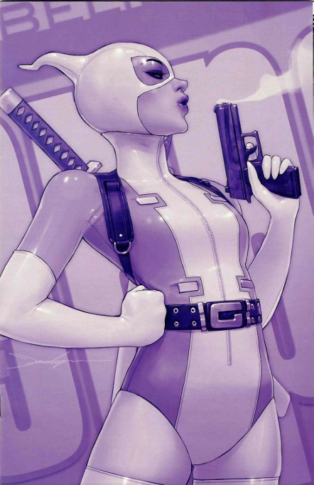 1:25 GWENPOOL #1 2ND PRINT  VIRGIN INCENTIVE - JEEHYUNG LEE