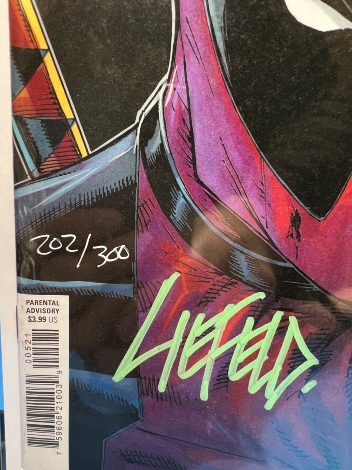 DEADPOOL TEAM-UP #5 SIGNED LIEFELD & SPECIAL CHISEL SIGNATURE COA
