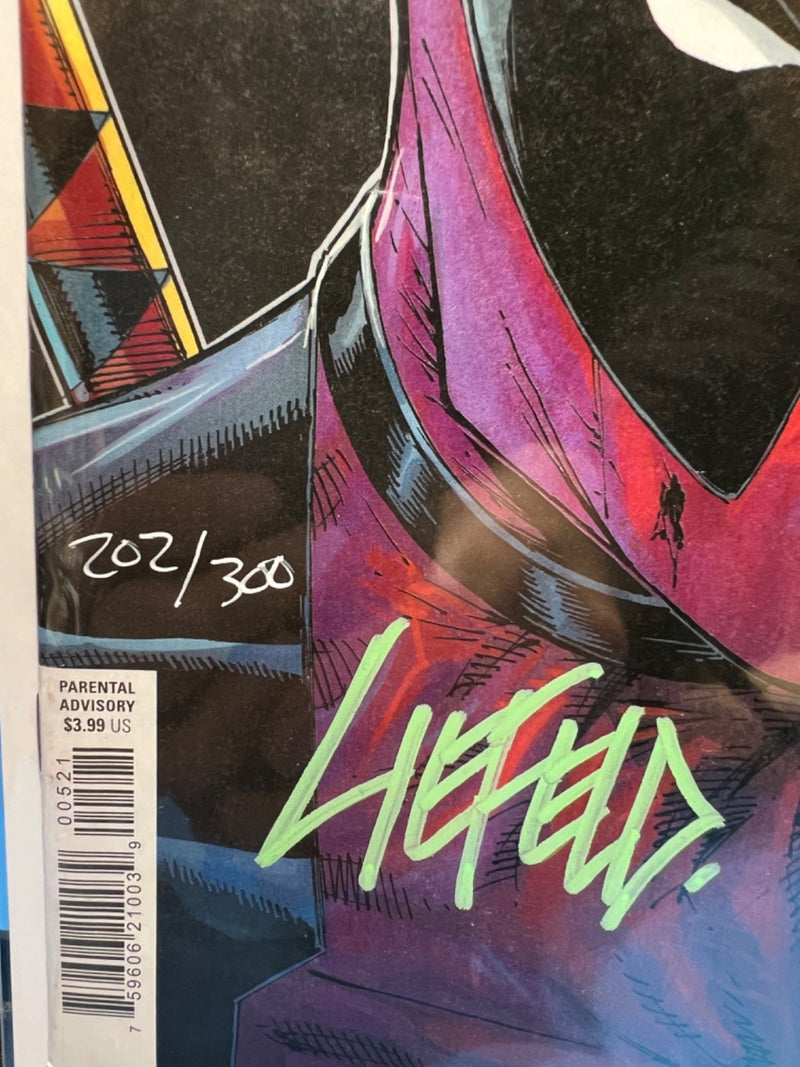 DEADPOOL TEAM-UP #5 SIGNED LIEFELD & SPECIAL CHISEL SIGNATURE COA