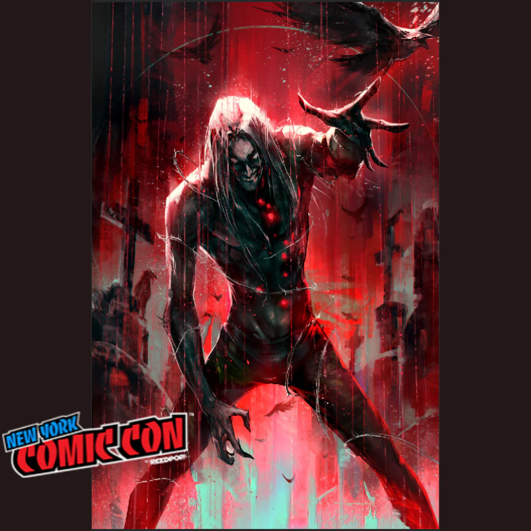 THE CROW DEAD TIME #1 NYCC EXCLUSIVE VIRGIN & TRADE - IVAN TAO