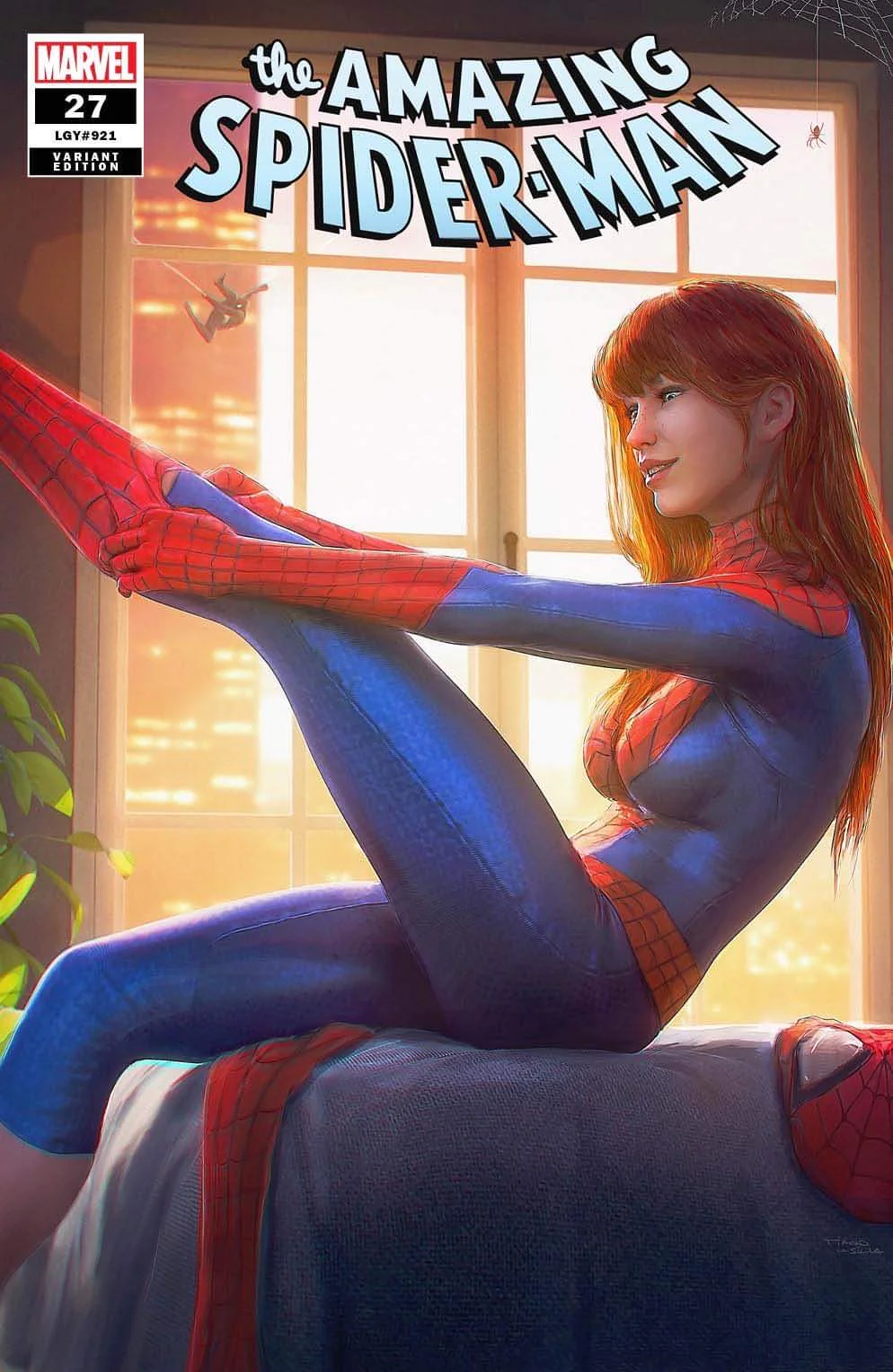 AMAZING SPIDER-MAN #27 EXCLUSIVE VIRGIN/TRADE - DA SILVA - MARY JANE COSPLAY