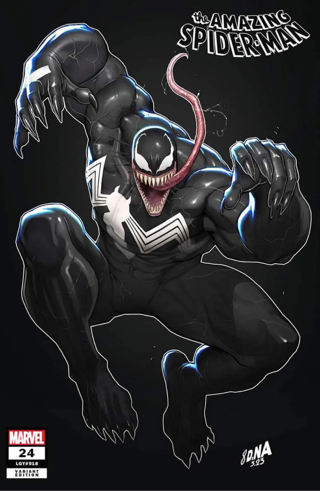 AMAZING SPIDER-MAN #24 EXCLUSIVE VIRGIN/TRADE - NAKAYAMA - VENOM