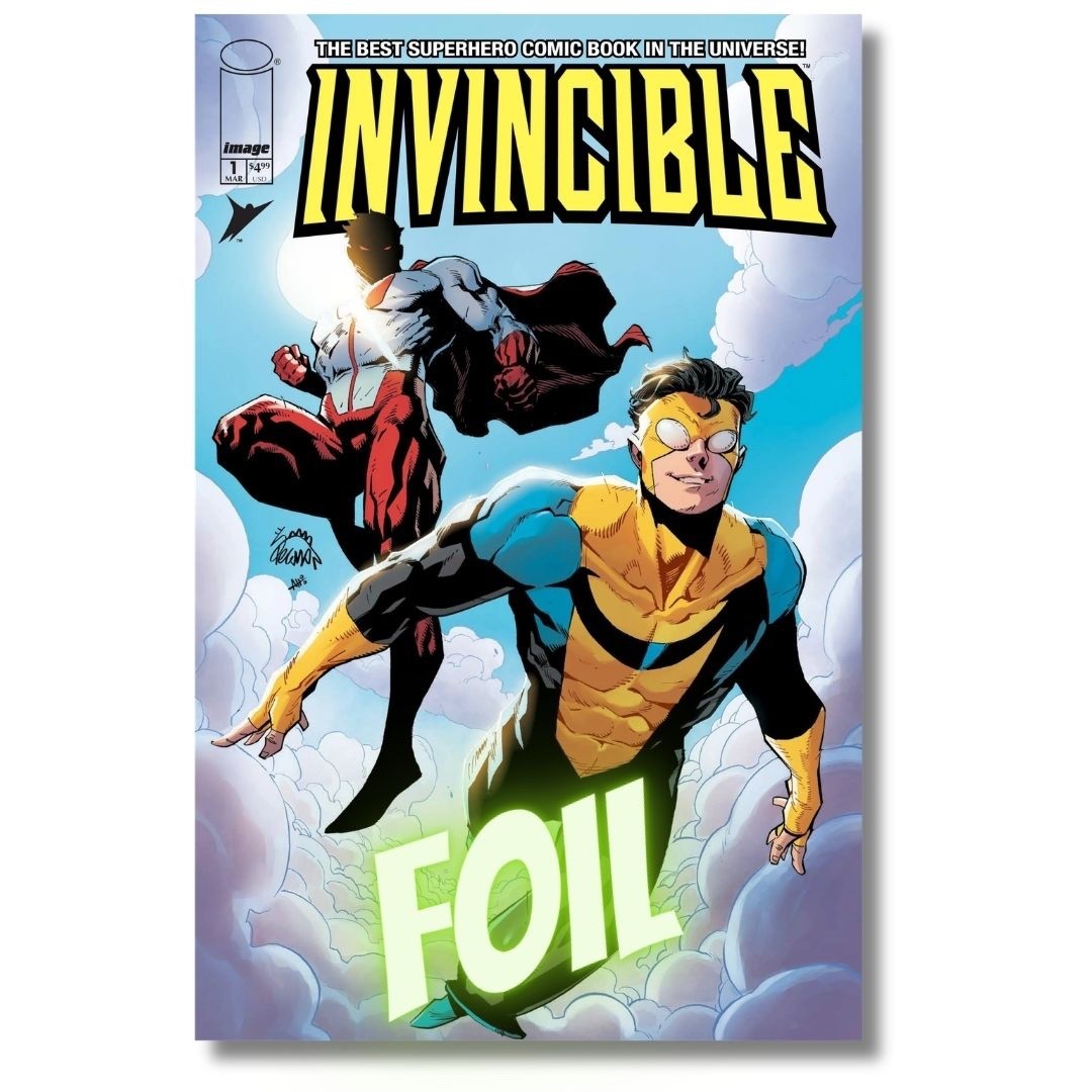 INVINCIBLE #1 FOIL EXCLUSIVE FACSIMILE - STEGMAN LTD 1500 (2026)  OMNI-MAN
