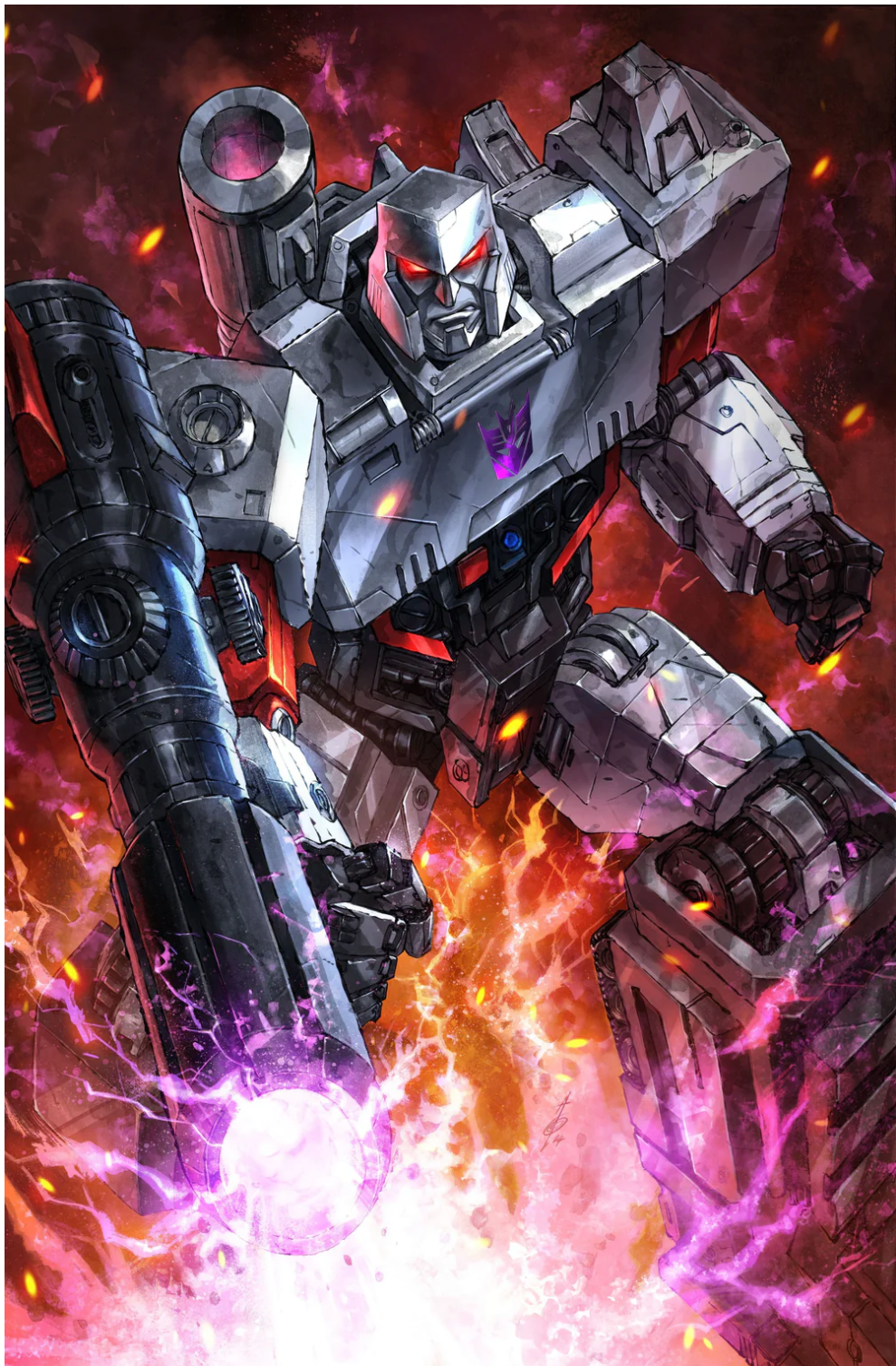TRANSFORMERS #13 VIRGIN EXCLUSIVE - MEGATRON - ALAN QUAH LTD 500