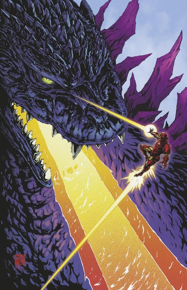 1:25 GODZILLA vs. AVENGERS #1 VIRGIN 2ND PRINT INCENTIVE - OKAZAKI - LOW PRINT