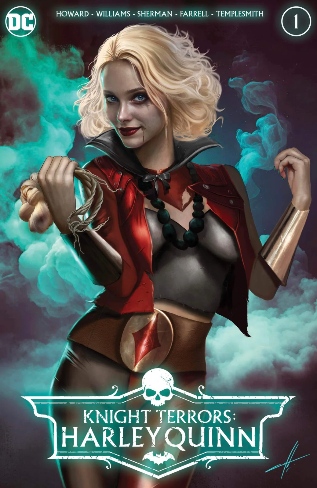 KNIGHT TERRORS HARLEY QUINN #1 EXCLUSIVE VIRGIN/TRADE CARLA COHEN