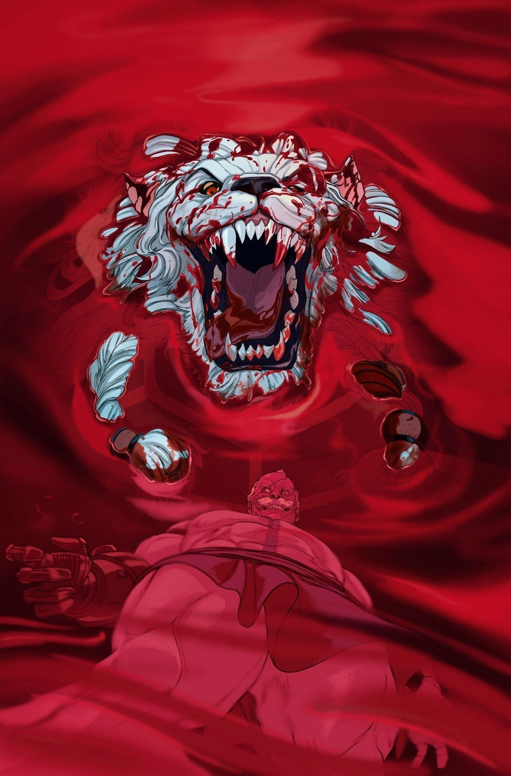 INVINCIBLE UNIVERSE BATTLE BEAST #12 VIRGIN EXCLUSIVE vs CONQUEST - MALAVIA