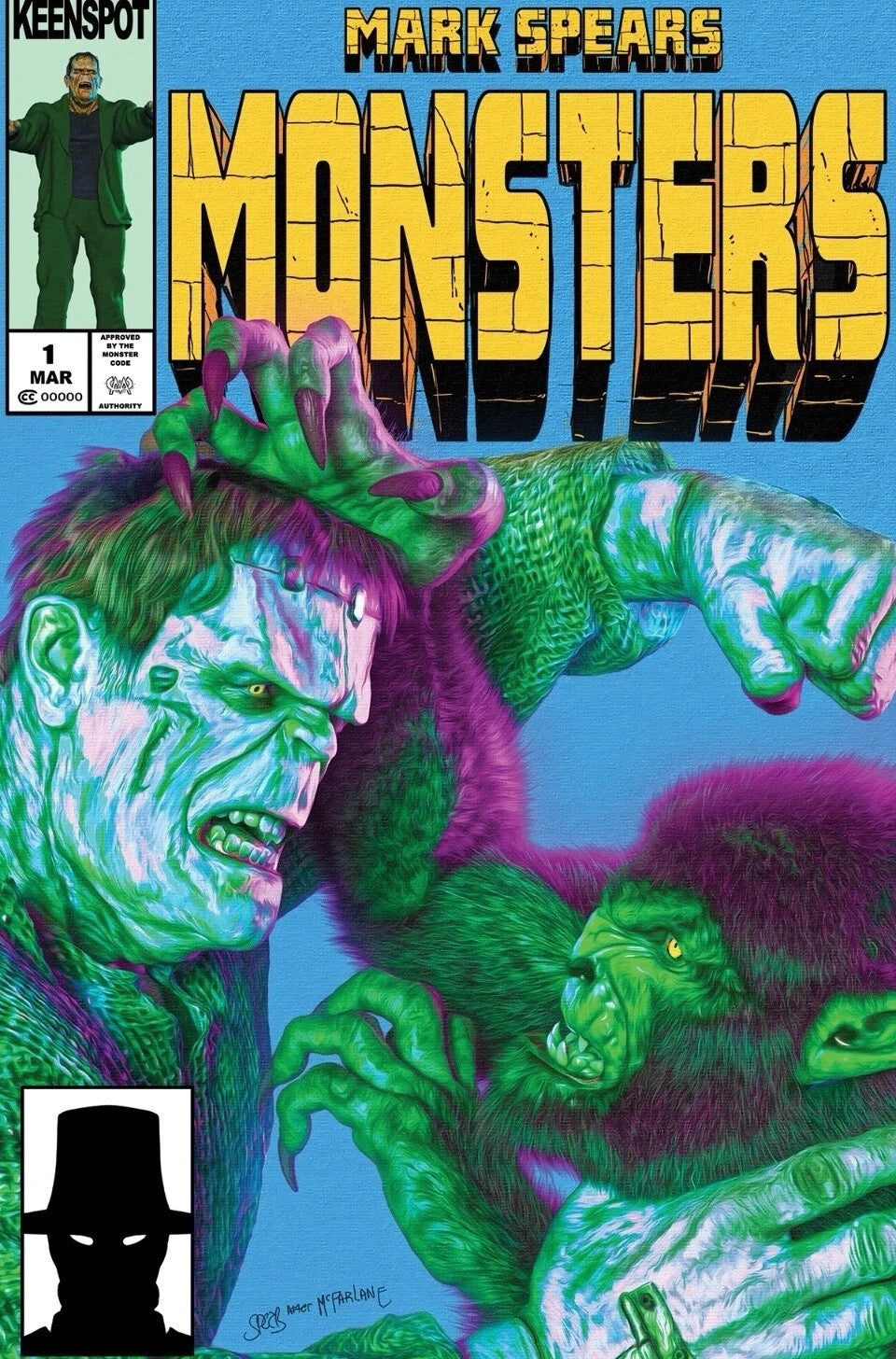 MARK SPEARS MONSTERS #1 SDCC EXCLUSIVE McFarlane Homage LD 500