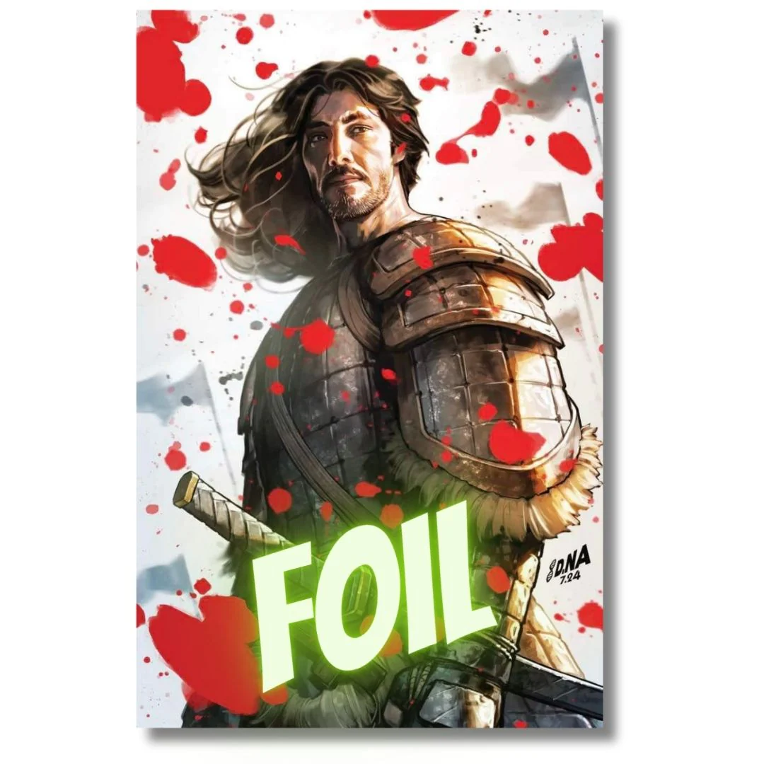 BRZRKR LOST BOOK OF B #1 FOIL VIRGIN EXCLUSIVE -  NAKAYAMA LTD 500 - KEANU