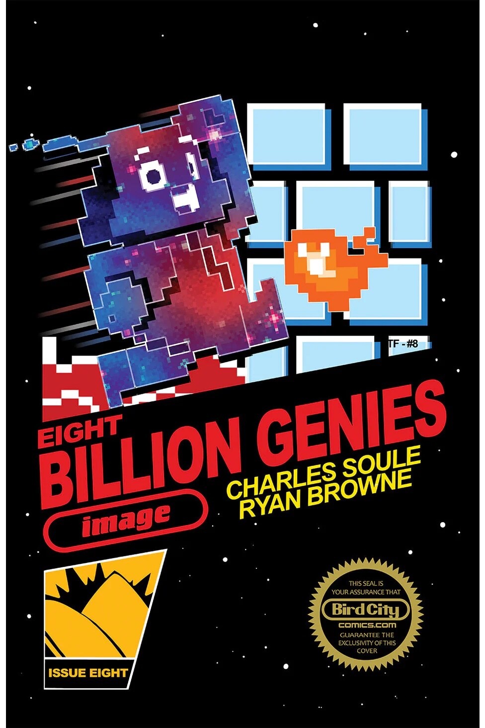 EIGHT BILLION GENIES #8 EXCLUSIVE - TRISH FORSTNER MARIO BROS - OPTIONED