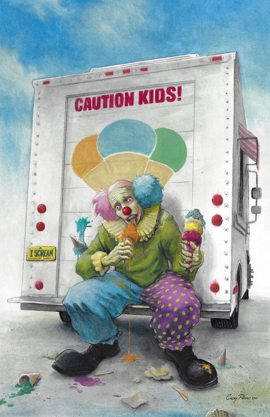 HAHA #6 VIRGIN EXCLUSIVE - PARSONS  Ltd/ 500 ICE CREAM UNIVERSE