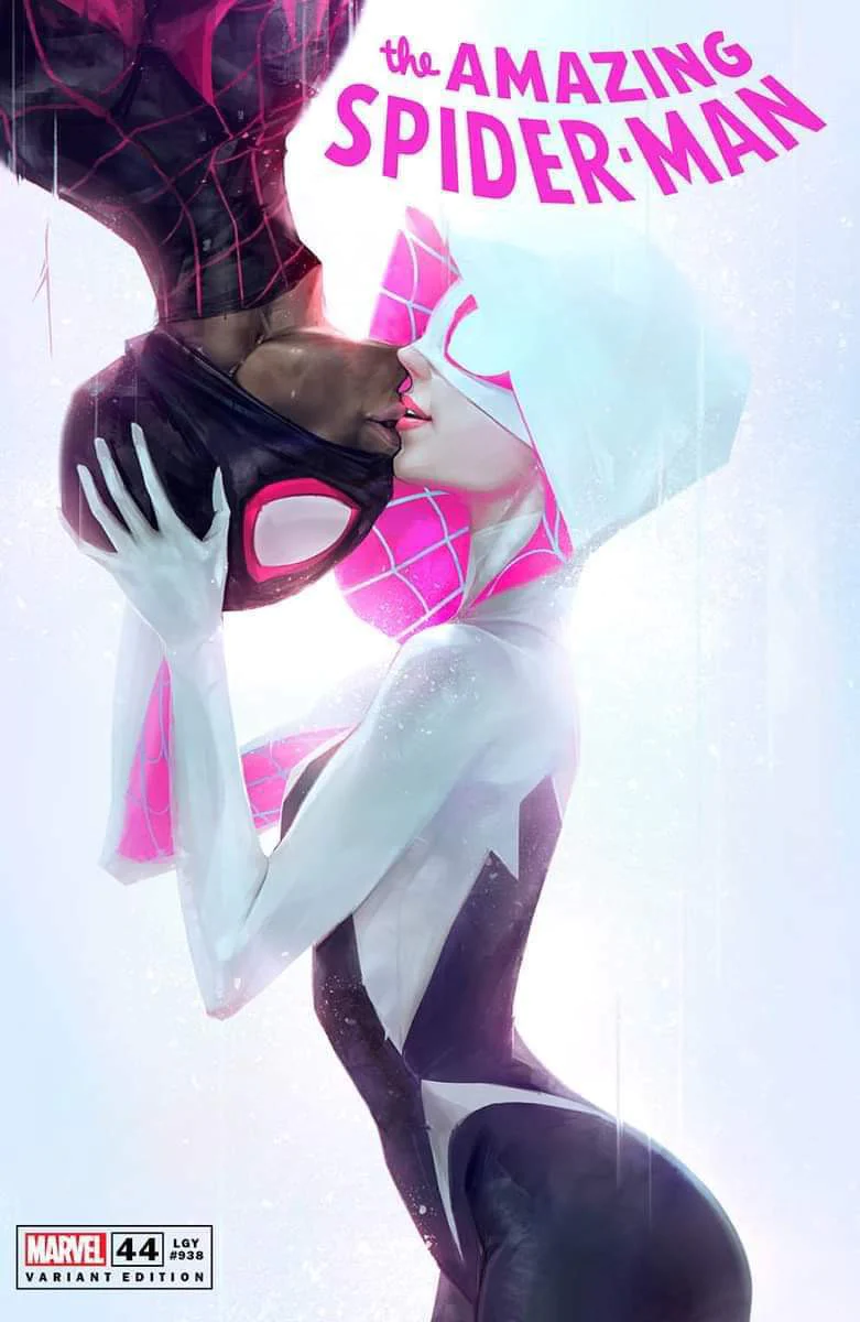 AMAZING SPIDER-MAN #44 EXCLUSIVE VIRGIN/TRADE - IVAN TAO - MILES MORALES GWEN