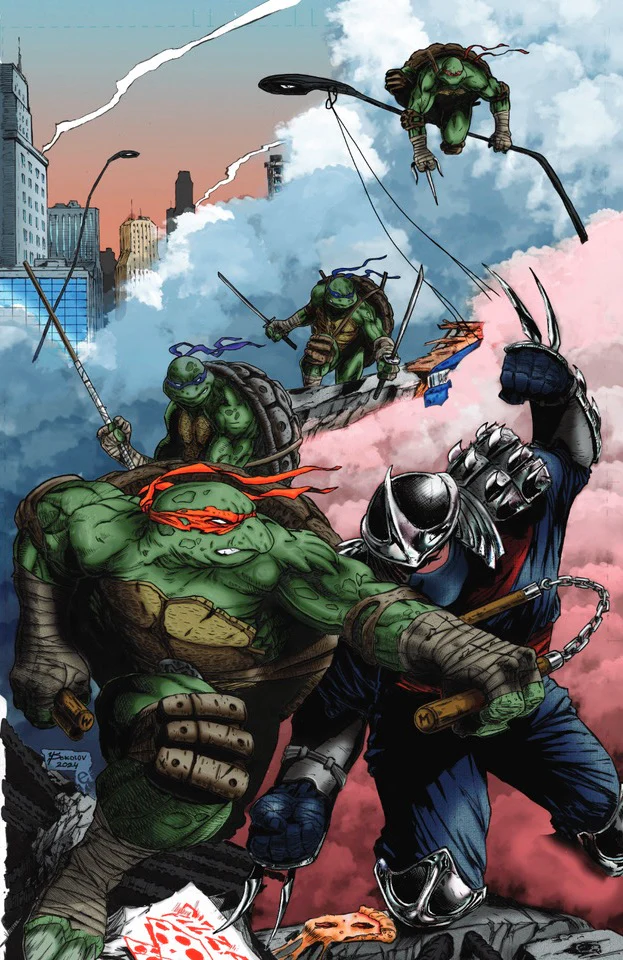 TMNT TEENAGE MUTANT NINJA TURTLES #2 (2024) VIRGIN EXCLUSIVE HULK 181 HOMAGE