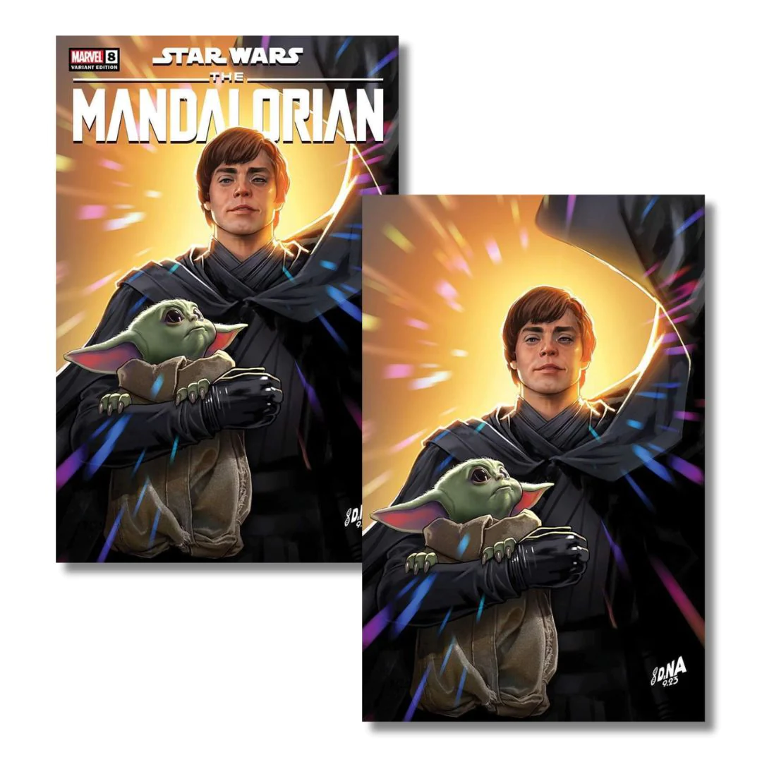 STAR WARS MANDALORIAN VOL. 2 #8 EXCLUSIVE VIRGIN/TRADE - LUKE SKYWALKER NAKAYAMA