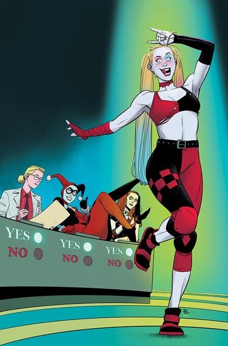 HARLEY QUINN #40 RATIO 1:25 & EXCLUSIVE TRADE - HILLYARD & DA SILVA
