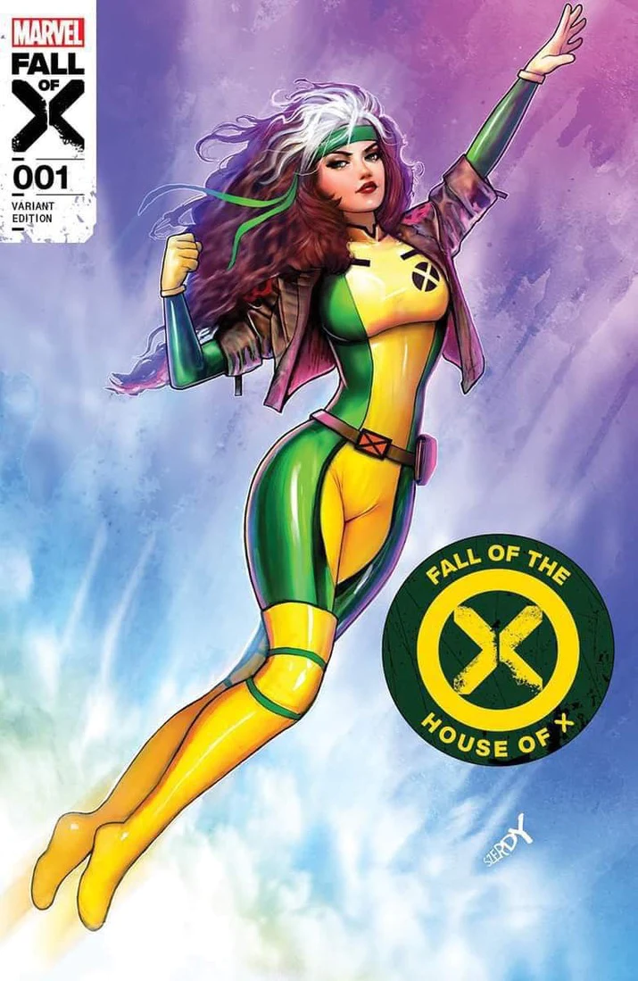 X-MEN FALL OF THE HOUSE OF X #1 EXCLUSIVE VIRGIN/TRADE - SZERDY - ROGUE