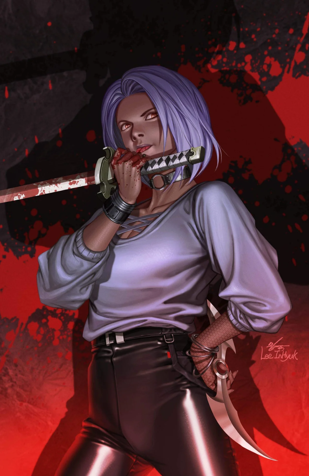 BLOODLINE DAUGHTER OF BLADE #1 EXCLUSIVE VIRGIN/TRADE - INHYUK LEE - MCU?!?
