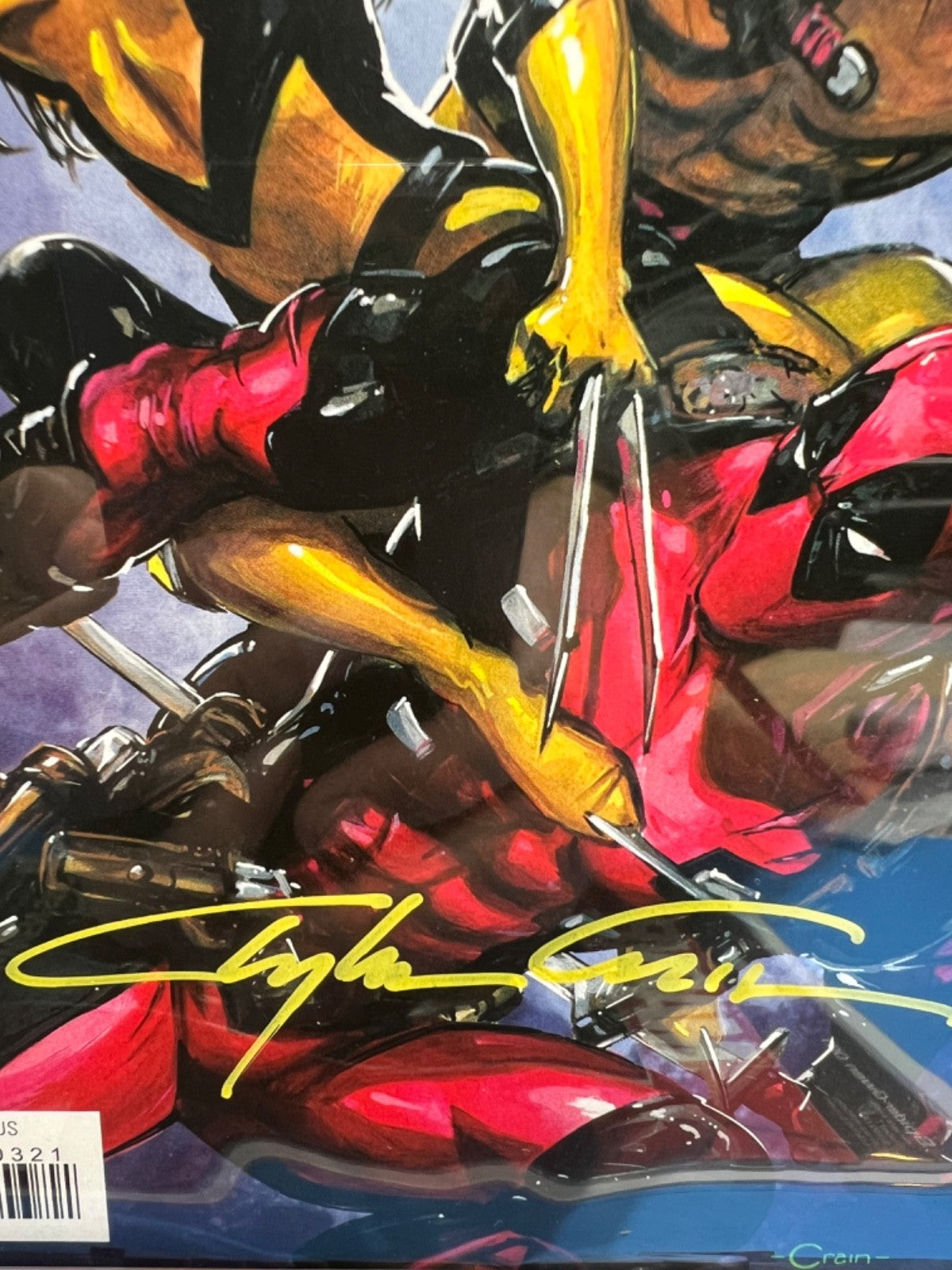 WOLVERINES & DEADPOOLS #3 SIGNED CLAYTON CRAIN COA