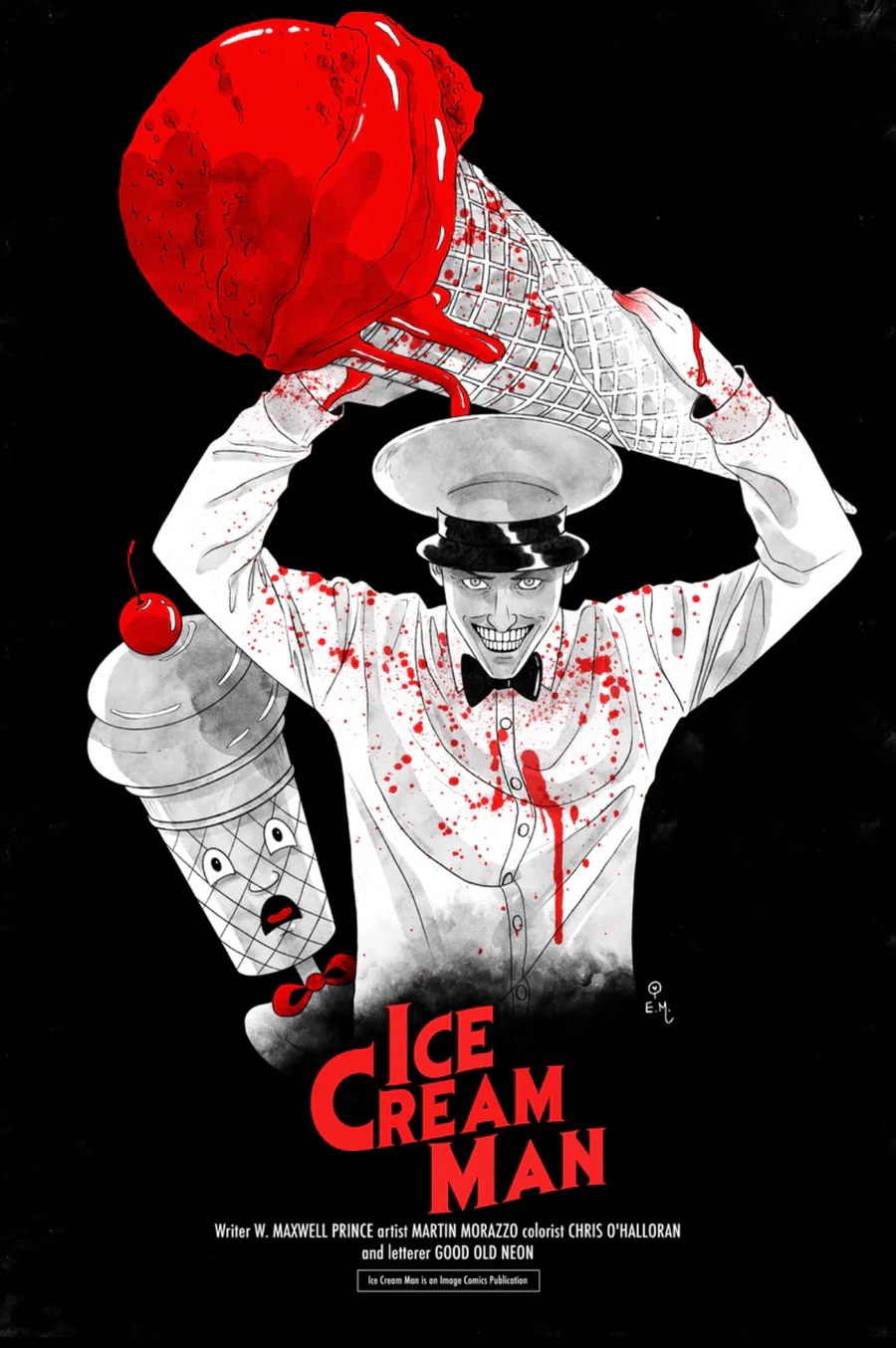 ICE CREAM MAN #25 EXCLUSIVE  "Evil Dead" HOMAGE SET - HUTCHINSON - MOVIE COMING