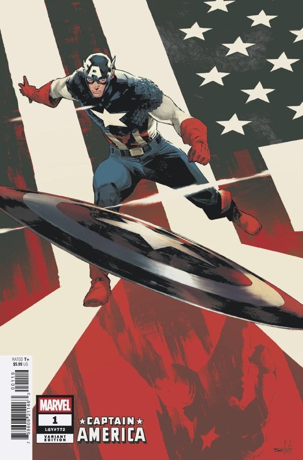 1:50 & 1:25  CAPTAIN AMERICA #1 HIDDEN GEM INCENTIVE - SCHITI & JOHN ROMITA SR