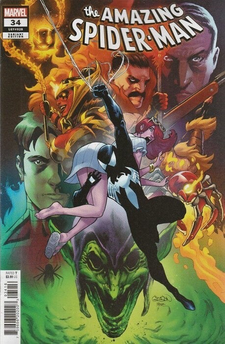 AMAZING SPIDER-MAN #34 INCENTIVE 1:25 - KRAVEN - GLEASON