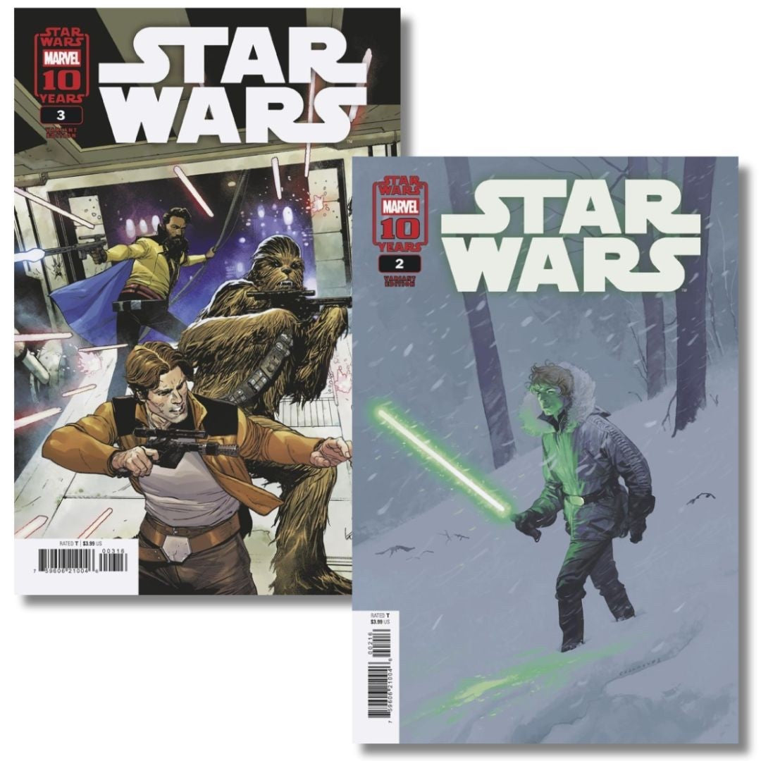 1:25 STAR WARS #2 & 3 (2025) INCENTIVE SET - HAN SOLO & LUKE (2025)