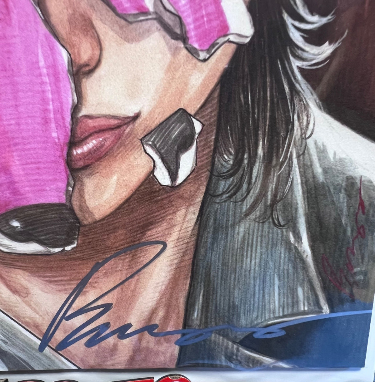 EXQUISITE CORPSES #13 VIRGIN EXCLUSIVE  PAINTED SIGNED BY ARTIST BUZZ W/COA