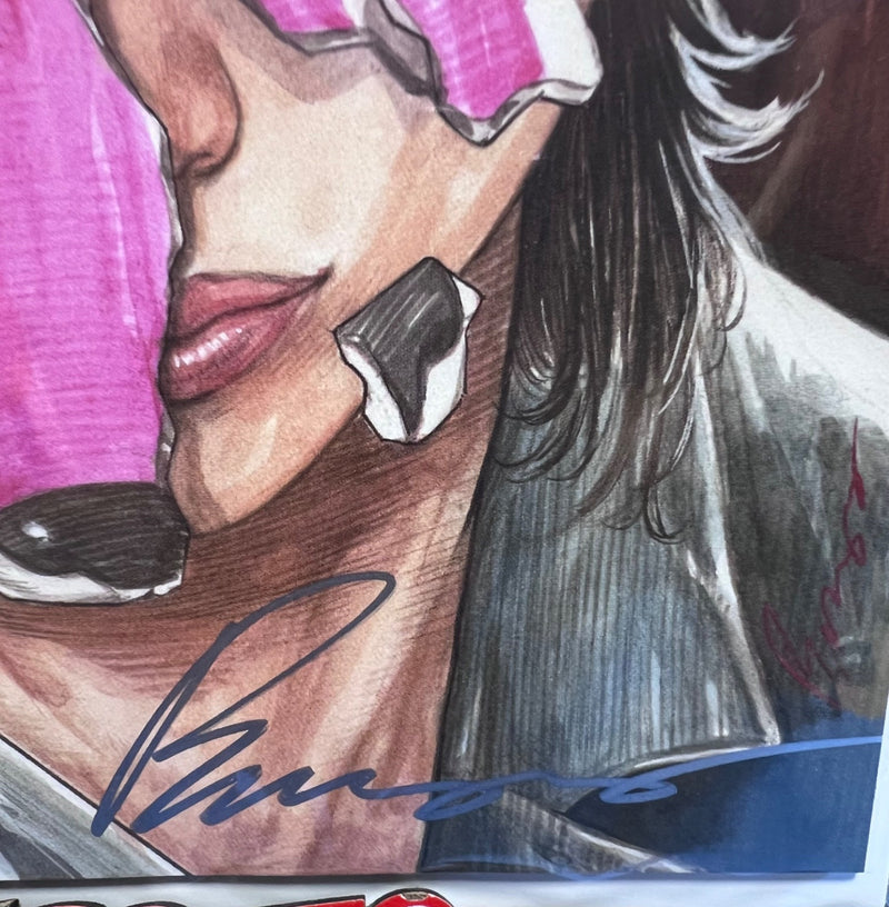 EXQUISITE CORPSES #13 VIRGIN EXCLUSIVE  PAINTED SIGNED BY ARTIST BUZZ W/COA