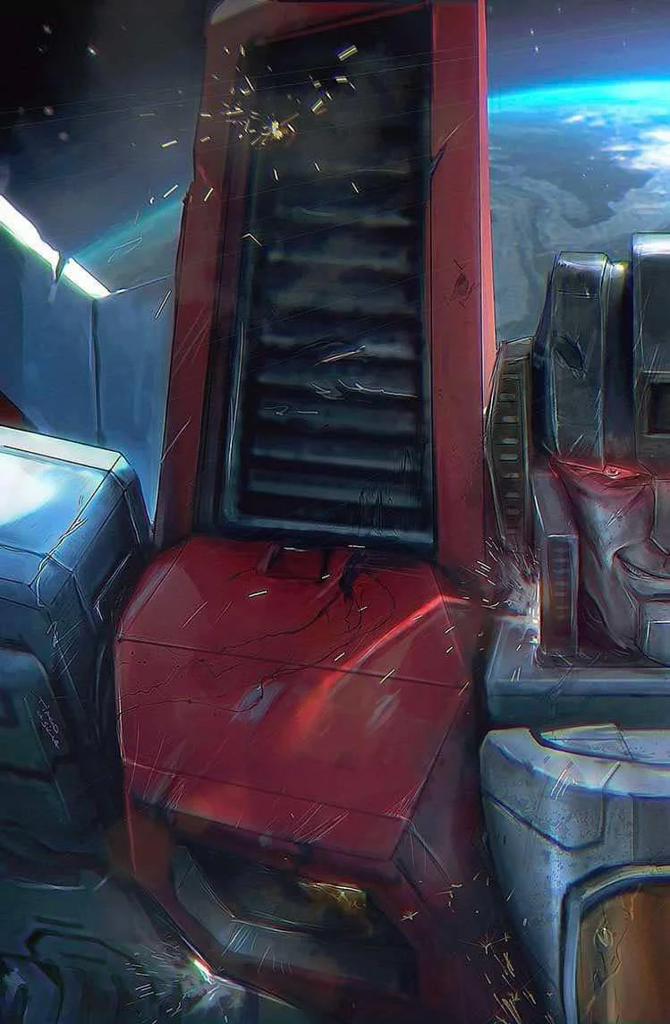 TRANSFORMERS #17 DA SILVA VIRGIN EXCLUSIVE CONNECTING SET STARSCREAM  LTD 750