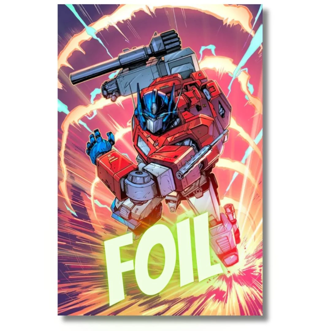 TRANSFORMERS #22 SDCC VIRGIN FOIL EXCLUSIVE - URIBE