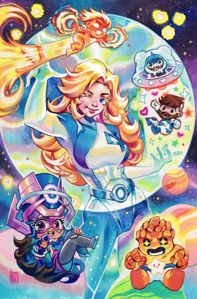 MARVEL RIVALS #1 C2E2 VIRGIN EXCLUSIVE - RIAN GONZALES