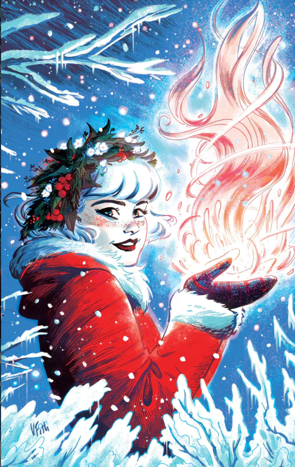 ARCHIE SABRINA TEENAGE WITCH HOLIDAY SPEC #1 VIRGIN EXCLUSIVE - FISH - LTD 250