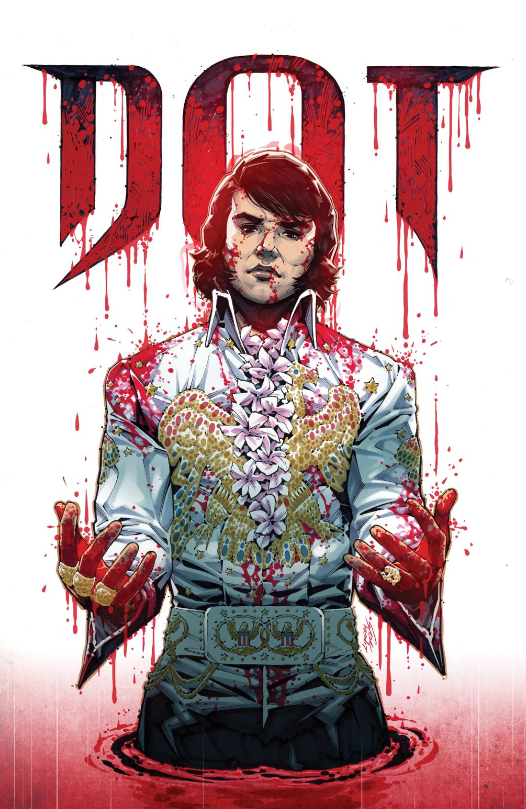 DEPARTMENT OF TRUTH #0 NYCC EXCLUSIVE ELVIS PRESLEY HOMAGE DMX LTD 300